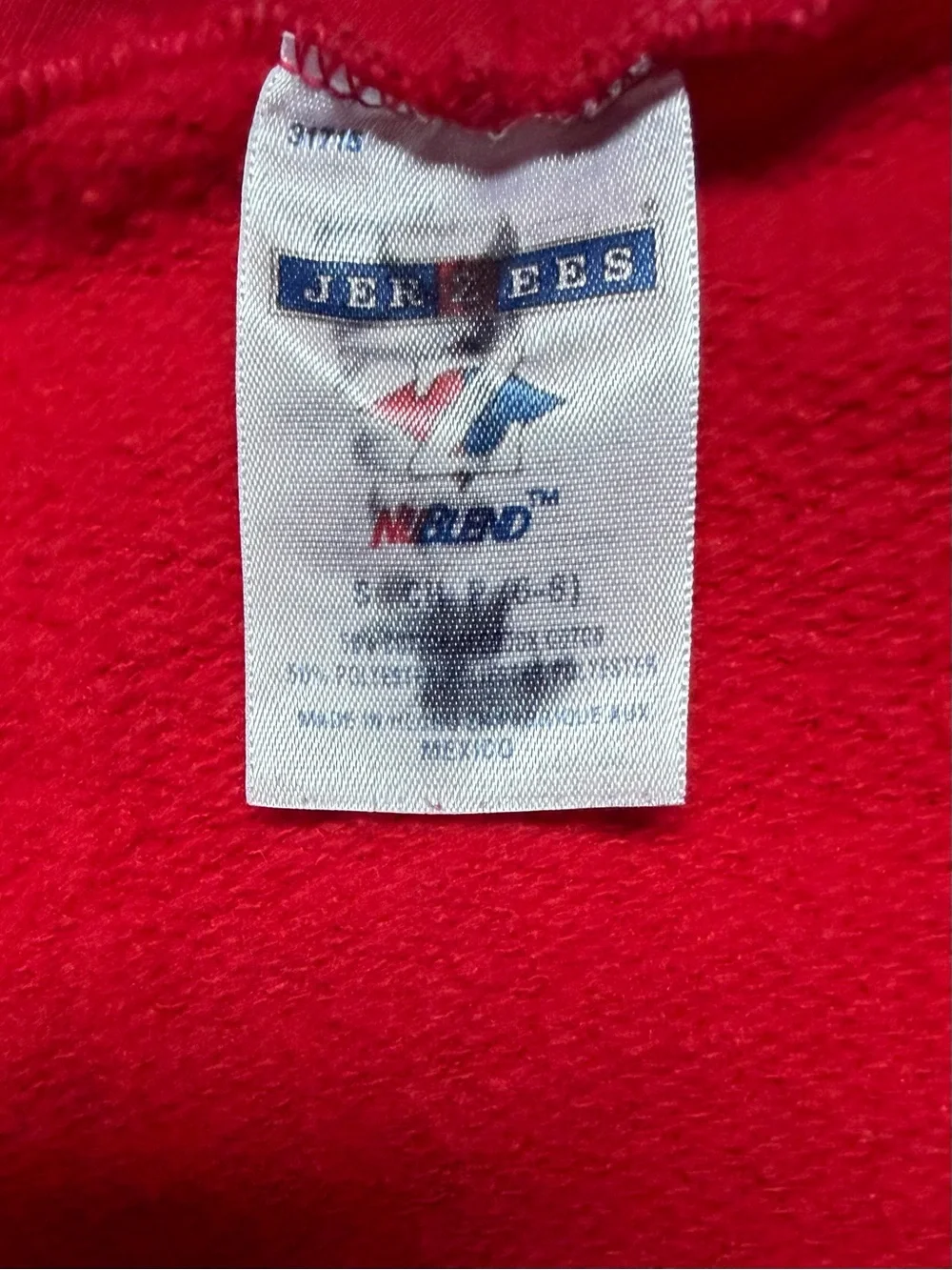 Vintage Apple Computer Kids Red Hoodie Jerzees